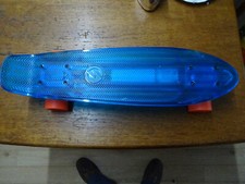 Skateboard blu cristallo Oxelo Yamba 22" ottime condizioni