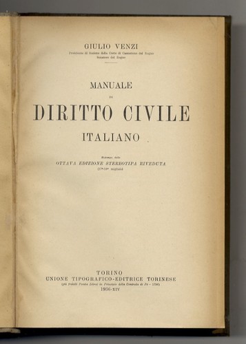 Manuale diritto civile - manuale,