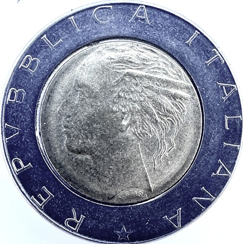 1990 italy 500 lires - -,