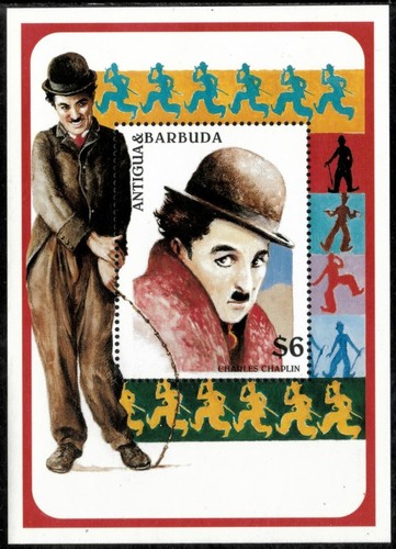 Antigua 1996 charlie chaplin - 1996,