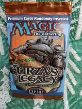 Mtg urza legacy 1999 booster - mtg,