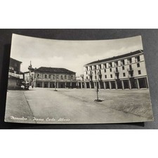 Cartolina Moncalvo - Piazza Carlo Alberto