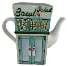 Twinings Tea MSRF insalatiera bowling spilla costruzioni da collezione teiera anni 90