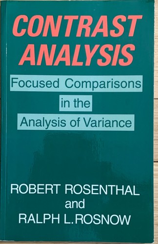 Contrast analysis focused - contrast, :