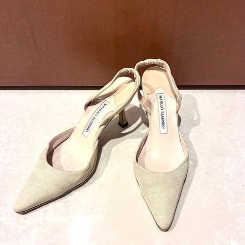Manolo blahnik punta tacco - blahnik,