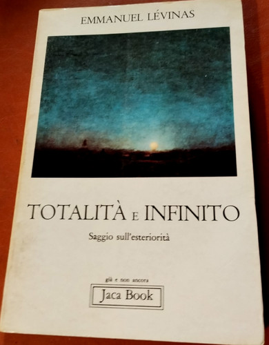 Levinas totalita infinito - levinas, totalita'