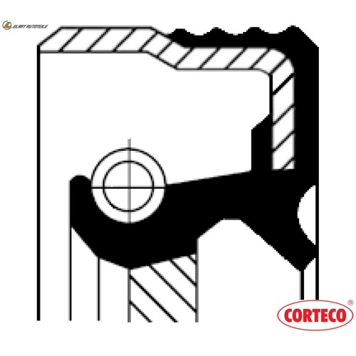 Anello guarnizione albero - anello,