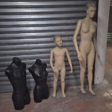 LOTTO: MANICHINI Donna e Bambino - BUSTI Uomo e Donna