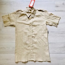 Camicia vintage anni 70 modello safari da donna