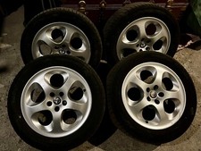 SET 4 CERCHI USATI ALFA ROMEO 147/156 - R16 5X98 ET41,5 (NO PNEUMATICI)