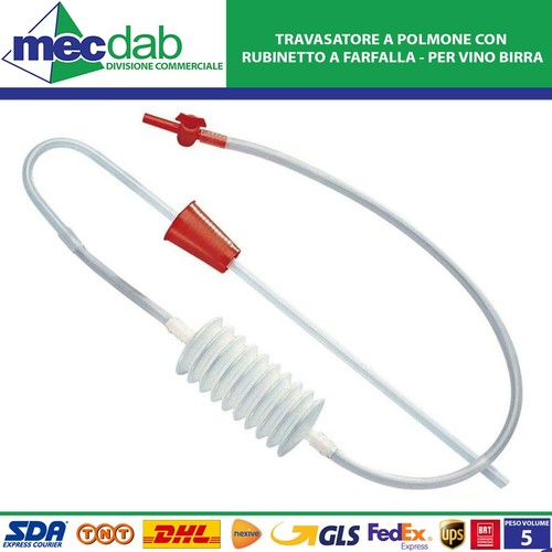 Travasatore polmone con - polmone,