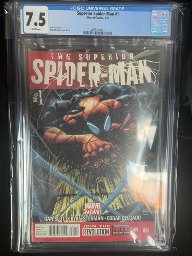 Superior spider man cgc 7 - spider-man, 7,5