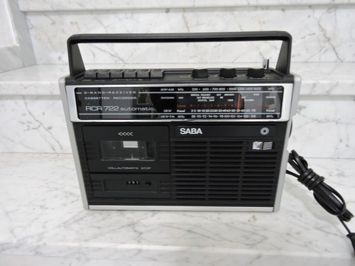 Saba rcr 722 registratore - saba,