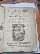 Libro Antico - Anno 1735. LE