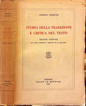 Storia della tradizione - , e