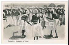 1935 ca SOMALIA - AFRICA ORIENTALE Fantasia di Dubat - Cartolina FP NV