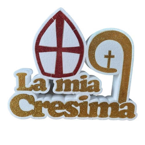 Scritta mia cresima - “la,
