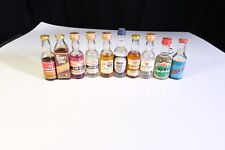 bottigliette mignon liquori vari