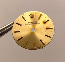 Rolex Oyster Perpetual Lady 26 67183 set quadrante dial +lancette hands oro gold