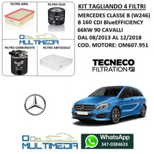 TAGLIANDO 4 FILTRI TECNECO