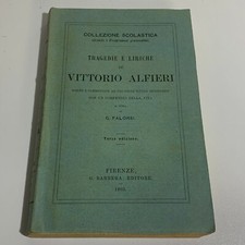 Tragedie e liriche di Vittorio