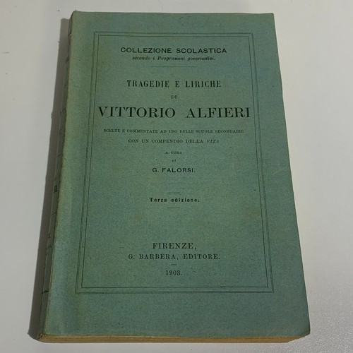 Tragedie liriche vittorio - tragedie,