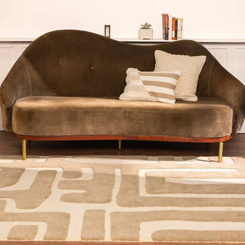 Tappeto design fatto - a, mano