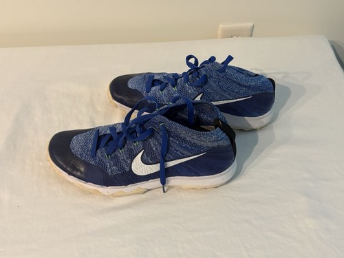 Nike free flyknit - chukka, blu