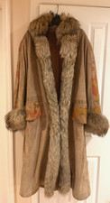 Cappotto vintage in camoscio