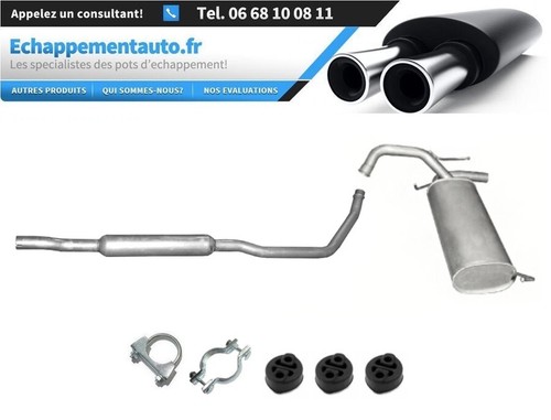 échappement kit fiat sedici - kit,