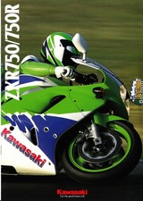 Brochure depliant Kawasaki ZXR