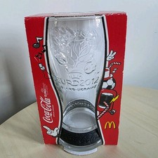Bicchiere Coca-Cola UEFA EURO 2012 Polonia Ucraina Banda Nera - McDonald's 
