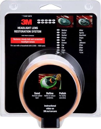 Sistema restauro lenti fari - , 3m