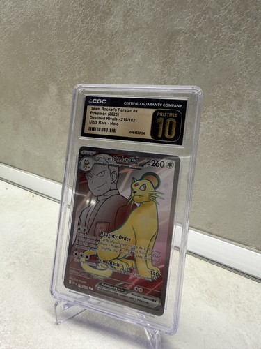 Cgc pristine team rocket s - 10,