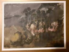 Sergio Scatizzi " tecnica mista su carta anni 70 cm. 33x25----- PREZZO PAZZO !!!