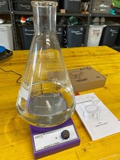 Agitatore magnetico più beuta 3 litri Pirex