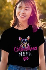Chihuahua Mama T-Shirt, Funny