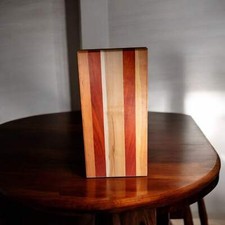 Tavola Salumi Servizio Creativo Abete Ciliegio Sangue Legno Acero