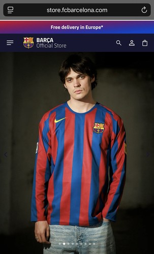 Maglia ronaldinho barcelona - maglia,