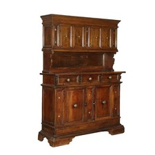 Credenza Barocco Emiliana Noce