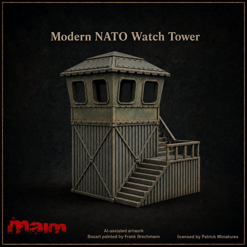 Torre guardia nato - torre, moderna