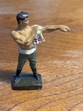 Lineol-Soldatino pasta Germany’30-Soldato tedesco  si asciuga con asciugamano
