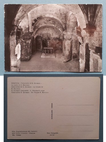 Siracusa catacombe di s - -,