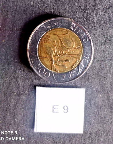 500 lire 1998 italia - 1998, "ifad"
