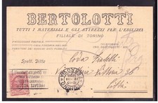 Cartolina Commerciale Torino