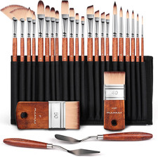 Set Pennelli Pittura Acrilica