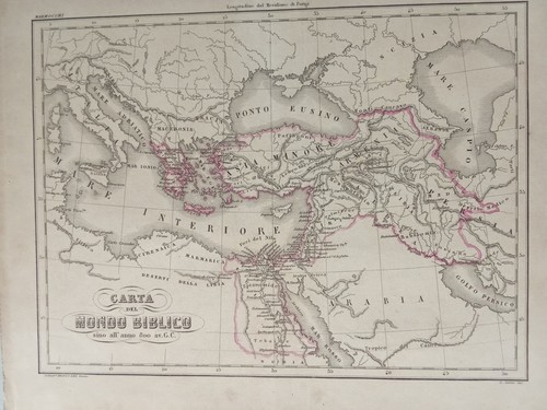 Mappa antica mondo - antica,