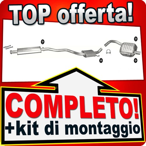 Scarico completo per alfa - scarico,
