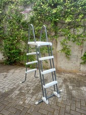 Intex 28073 - Scaletta Doppia con Gradini Staccabili 122 cm