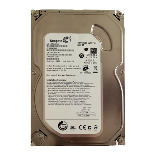 Seagate 500 st3500418as - 500, gb